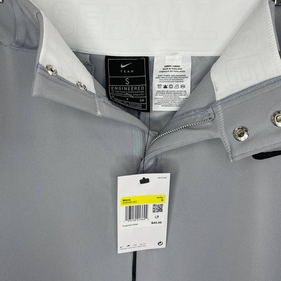 NWT Nike Vapor Select High Waist Grey Baseball Pants Mens Size S (BQ6432-052) - Picture 5 of 7